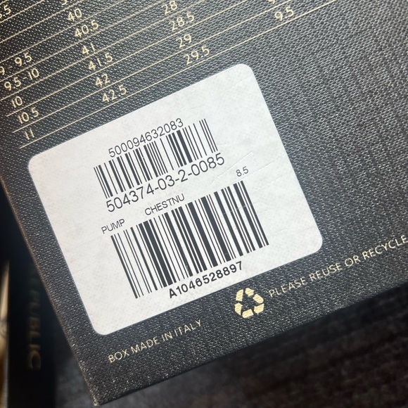 Banana Republic Suede stiletto/pumps -Chestnut -8.5-No box - Picture 5 of 11